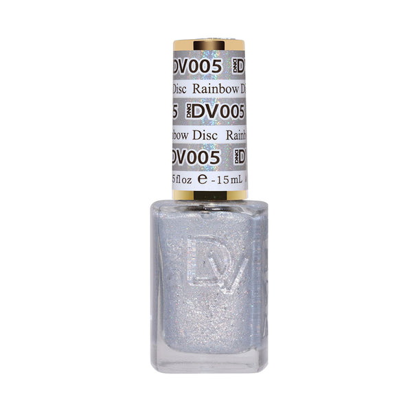 DND DIVA Nail Lacquer - 005 Rainbow Disco by DND Diva sold by DTK Nail Supply