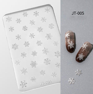 BUNDLE & SAVE: 7 Silicone Nail Mold JT + 2 Plaster Gel + FREE 1 Tweezer