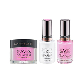  LAVIS 3 in 1 - 006 Ingenuity - Acrylic & Dip Powder, Gel & Lacquer by LAVIS NAILS sold by DTK Nail Supply