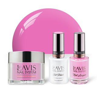  LAVIS 3 in 1 - 006 Ingenuity - Acrylic & Dip Powder, Gel & Lacquer by LAVIS NAILS sold by DTK Nail Supply