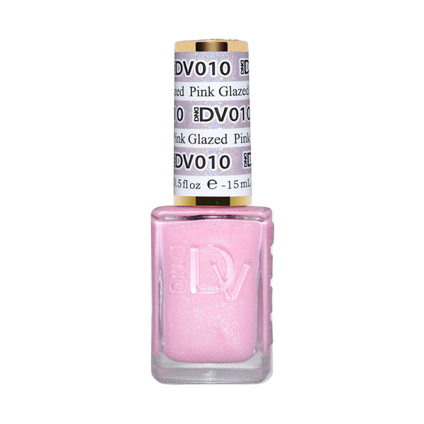 DND DIVA Nail Lacquer - 010 Pink Glazed by DND Diva sold by DTK Nail Supply