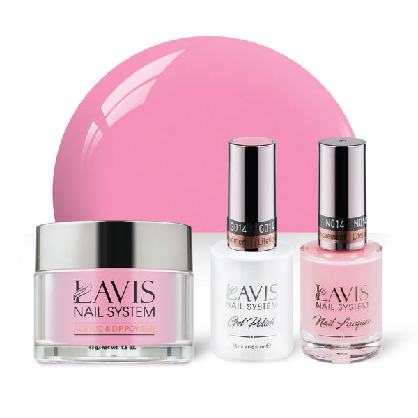  LAVIS 3 in 1 - 014 Lifetime Achievement - Acrylic & Dip Powder, Gel & Lacquer by LAVIS NAILS sold by DTK Nail Supply