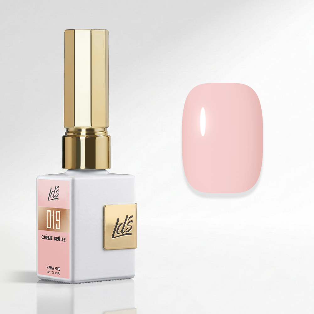 LDS Color Craze Gel Nail Polish - 019 Crème brûlée - 0.5oz