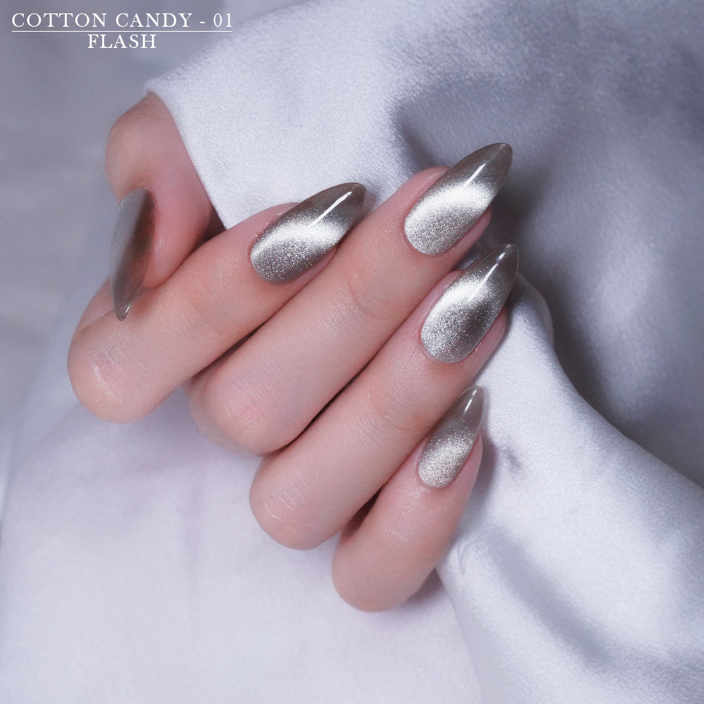 LAVIS Cat Eyes CE10 - 01 - Gel Polish 0.5 oz - Cotton Candy Collection by LAVIS NAILS sold by DTK Nail Supply