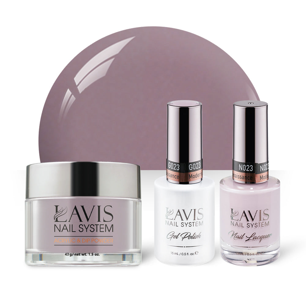  LAVIS 3 in 1 - 023 Modern Renaissance - Acrylic & Dip Powder, Gel & Lacquer by LAVIS NAILS sold by DTK Nail Supply
