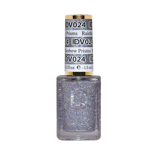 DND DIVA Nail Lacquer - 024 Rainbow Prisms