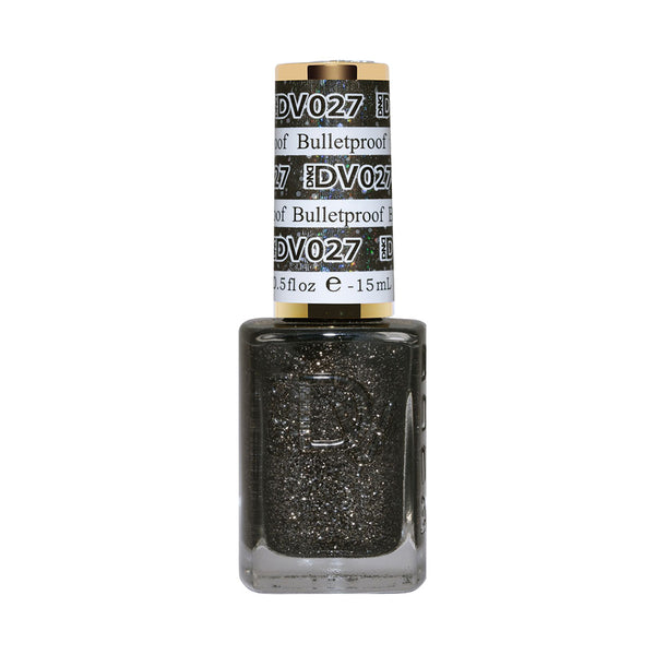 DND DIVA Nail Lacquer - 027 Bulletproof by DND Diva sold by DTK Nail Supply