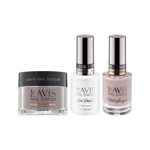  LAVIS 3 in 1 - 028 Bourbon Old Fashioned - Acrylic & Dip Powder, Gel & Lacquer by LAVIS NAILS sold by DTK Nail Supply