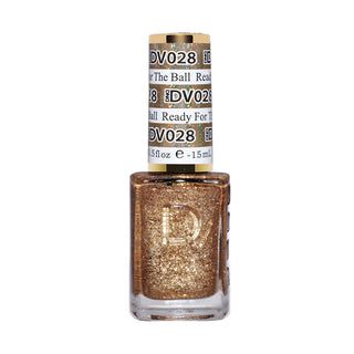  DND DIVA Nail Lacquer - 028 Ready For The Ball by DND Diva sold by DTK Nail Supply