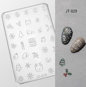 BUNDLE & SAVE: 7 Silicone Nail Mold JT + 2 Plaster Gel + FREE 1 Tweezer
