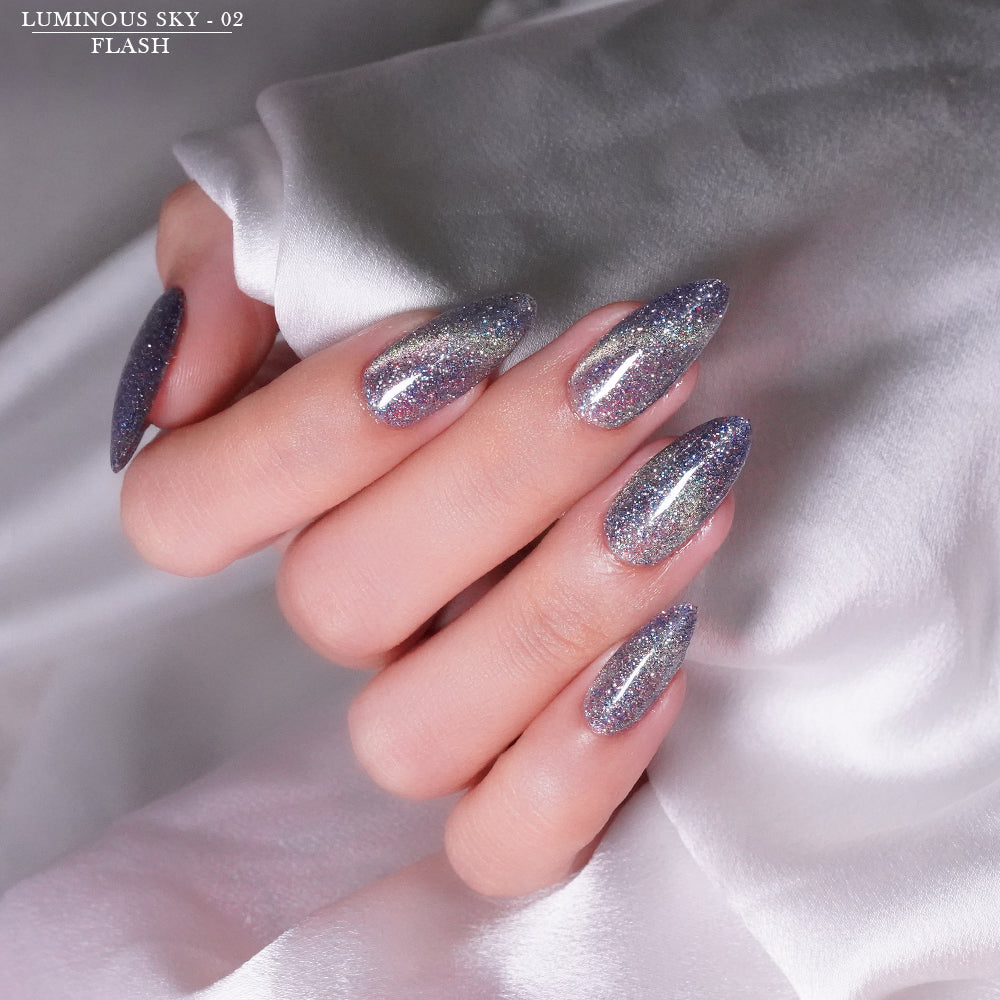 LAVIS Cat Eyes CE13 - 02 - Gel Polish 0.5 oz - Luminous Sky Collection by LAVIS NAILS sold by DTK Nail Supply