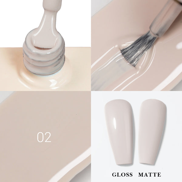 LAVIS LX2 - 02 - Gel Polish 0.5 oz - Wedding Bouquet Collection by LAVIS NAILS sold by DTK Nail Supply
