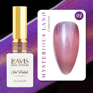  LAVIS Cat Eyes CE6 - 02 - Gel Polish 0.5 oz - Mysterious Land Collection by LAVIS NAILS sold by DTK Nail Supply
