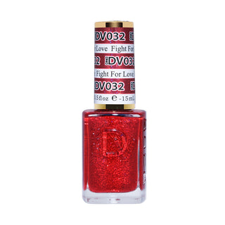  DND DIVA Nail Lacquer - 032 Fight For Love by DND Diva sold by DTK Nail Supply