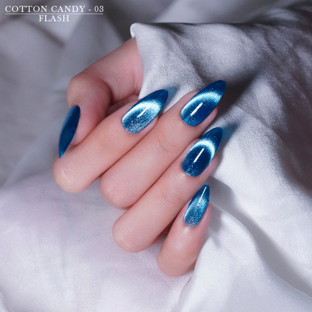 LAVIS Cat Eyes CE10 - 03 - Gel Polish 0.5 oz - Cotton Candy Collection by LAVIS NAILS sold by DTK Nail Supply