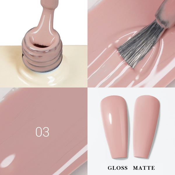 LAVIS LX2 - 03 - Gel Polish 0.5 oz - Wedding Bouquet Collection by LAVIS NAILS sold by DTK Nail Supply