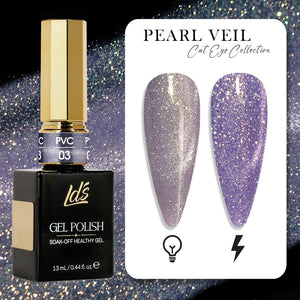  LDS Pearl CE - 03 - Pearl Veil Cat Eye Collection by LDS sold by DTK Nail Supply