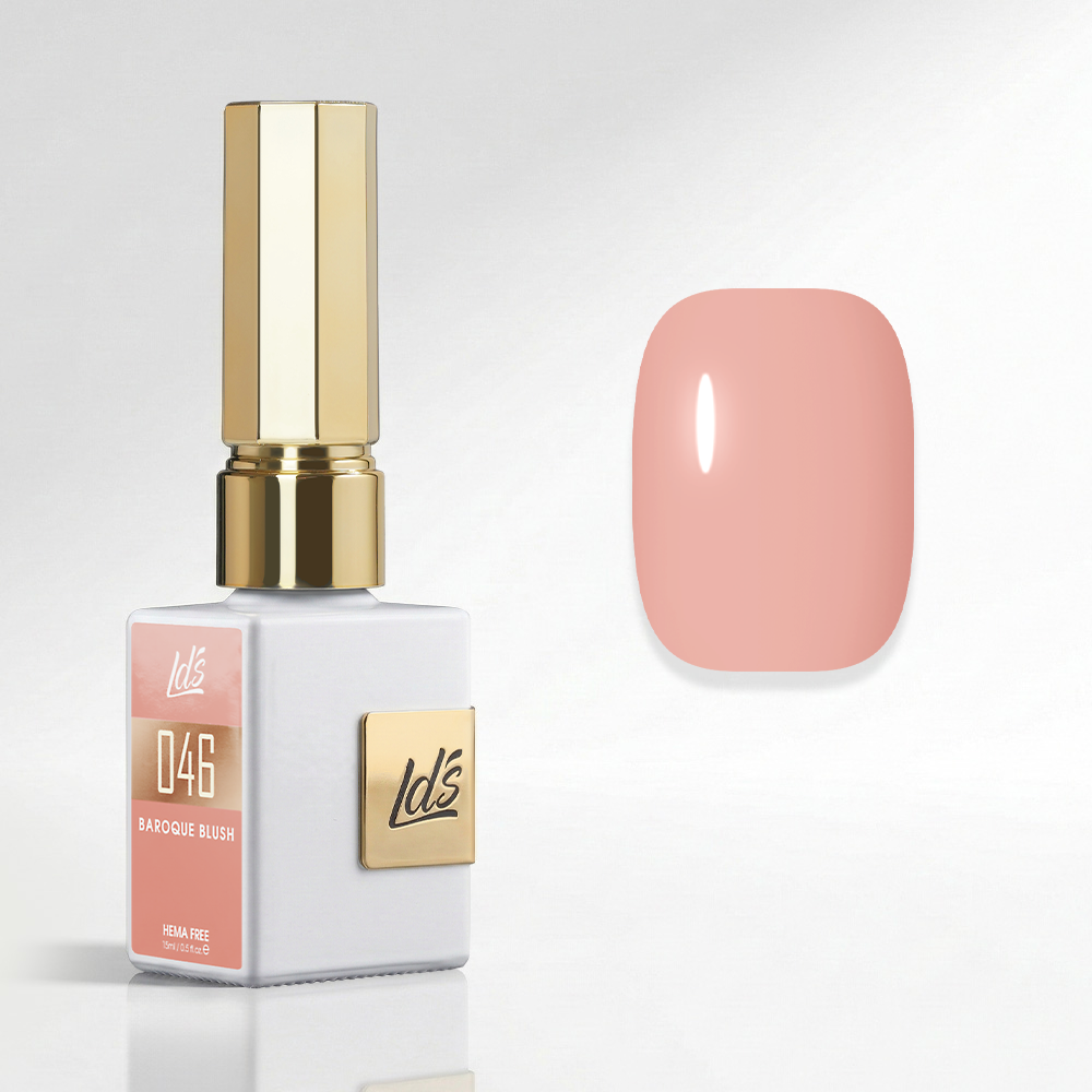 LDS Color Craze Gel Nail Polish - 046 Baroque Blush - 0.5oz