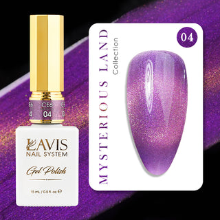  LAVIS Cat Eyes CE6 - 04 - Gel Polish 0.5 oz - Mysterious Land Collection by LAVIS NAILS sold by DTK Nail Supply