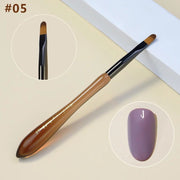 05 Round Head Brush - DTK Nail Supply
