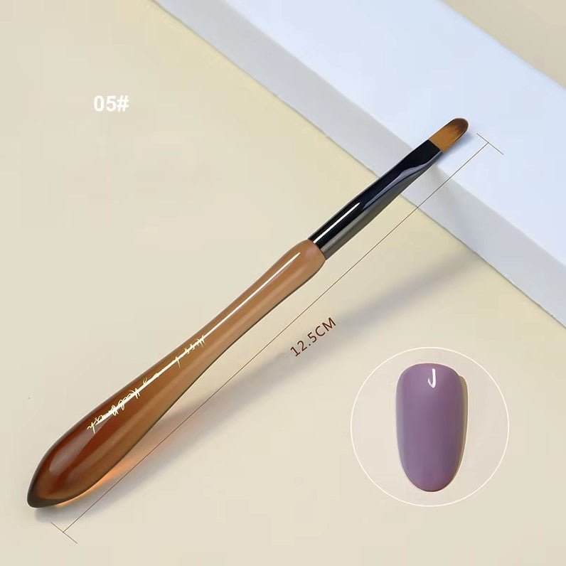 05 Round Head Brush - DTK Nail Supply