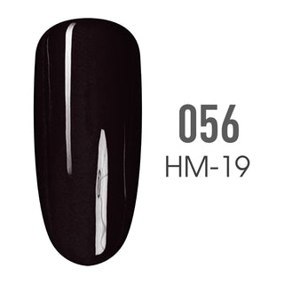 SNS Pro Gel Nail Polish Duo - 056 HM-19- BLACK RASPBERYY