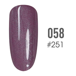 SNS Pro Gel Nail Polish Duo - 058 #2-51 ARMED TO THE NAILS