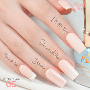  LDS Rubber Base Gel - RB-05 - GEL POLISH 0.5 OZ - Bouncy Blush Collection by LDS sold by DTK Nail Supply