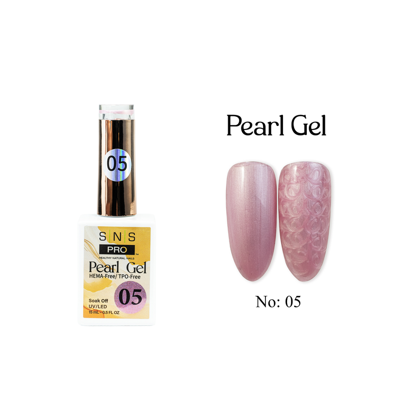 SNS Pearl Gel Collection - 05 - Gel Polish 0.5 oz - DTK Nail Supply