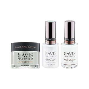  LAVIS 3 in 1 - 066 Frost Mist - Acrylic & Dip Powder, Gel & Lacquer by LAVIS NAILS sold by DTK Nail Supply