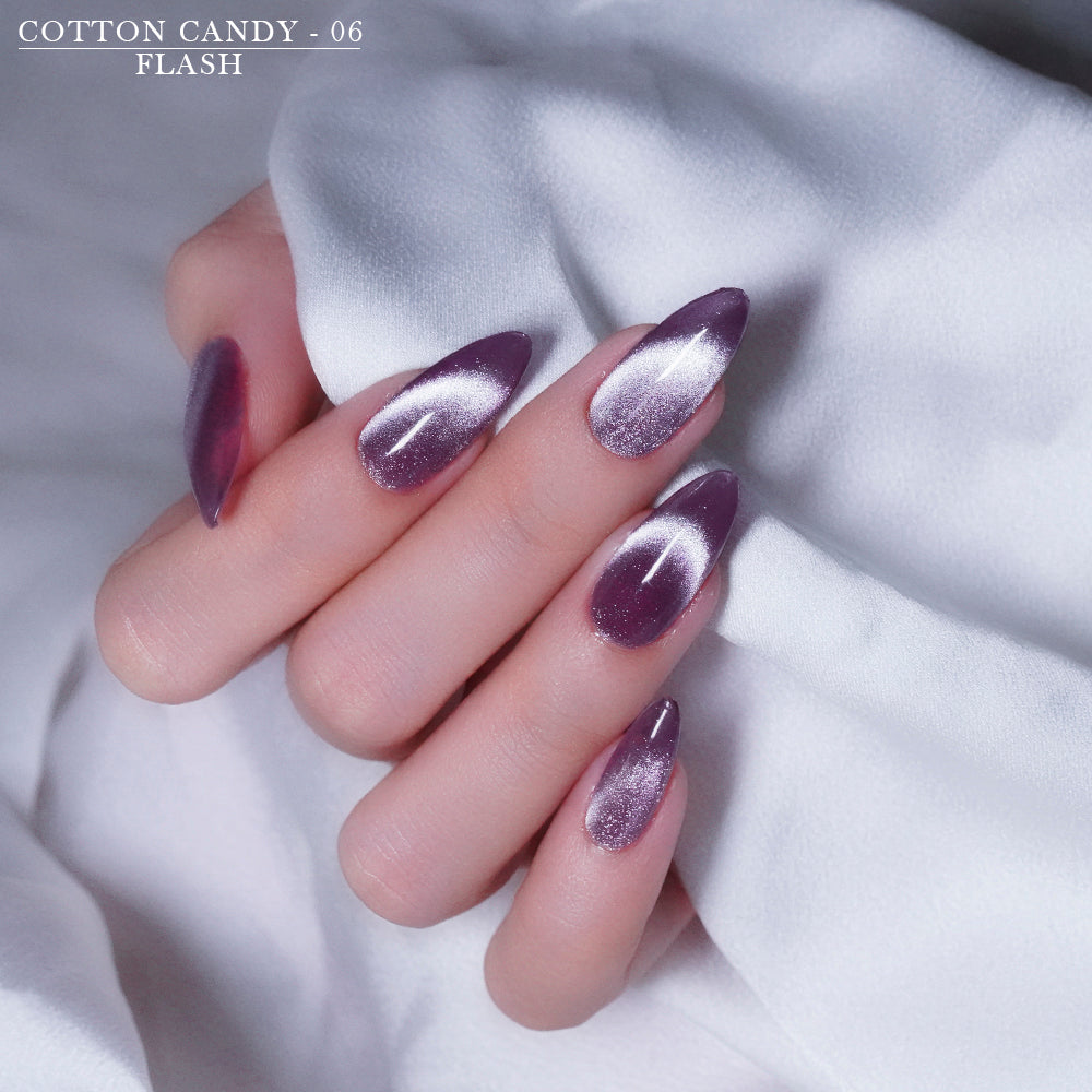 LAVIS Cat Eyes CE10 - 06 - Gel Polish 0.5 oz - Cotton Candy Collection by LAVIS NAILS sold by DTK Nail Supply