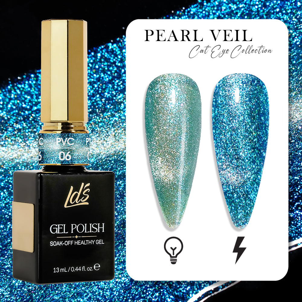  LDS Pearl CE - 06 - Pearl Veil Cat Eye Collection by LDS sold by DTK Nail Supply