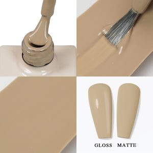 LAVIS LX1 - 07 - Gel Polish 0.5 oz - Coffee & Caramel Collection by LAVIS NAILS sold by DTK Nail Supply