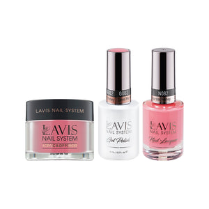  LAVIS 3 in 1 - 082 Love Me Harder Honey - Acrylic & Dip Powder, Gel & Lacquer by LAVIS NAILS sold by DTK Nail Supply
