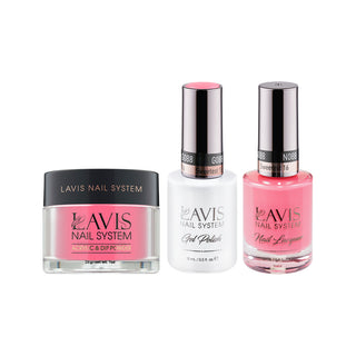  LAVIS 3 in 1 - 088 Sweetest 16 - Acrylic & Dip Powder, Gel & Lacquer by LAVIS NAILS sold by DTK Nail Supply