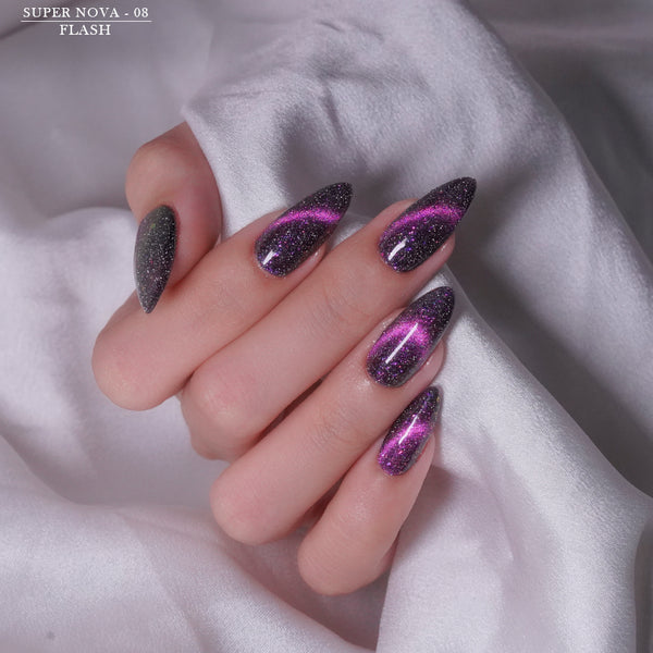 LAVIS Cat Eyes CE14 - 08 - Gel Polish 0.5 oz - Super Nova Collection by LAVIS NAILS sold by DTK Nail Supply