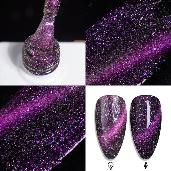 LAVIS Cat Eyes CE14 - 08 - Gel Polish 0.5 oz - Super Nova Collection by LAVIS NAILS sold by DTK Nail Supply