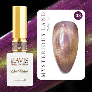  LAVIS Cat Eyes CE6 - 08 - Gel Polish 0.5 oz - Mysterious Land Collection by LAVIS NAILS sold by DTK Nail Supply