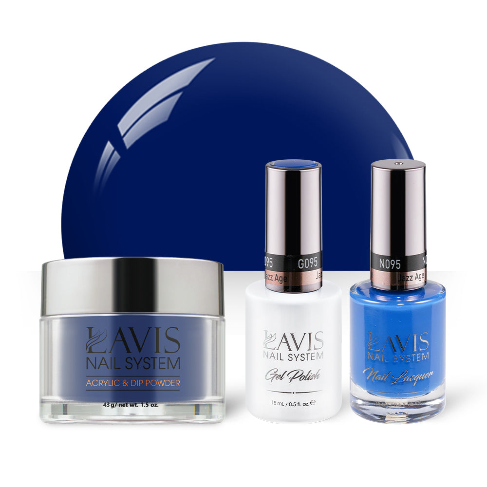 LAVIS 3 in 1 - 095 Jazz Age - Acrylic & Dip Powder, Gel & Lacquer by LAVIS NAILS sold by DTK Nail Supply