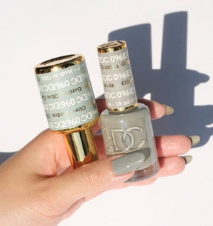  DND DC Gel Nail Polish Duo - 096 Olive Garden by DND DC sold by DTK Nail Supply