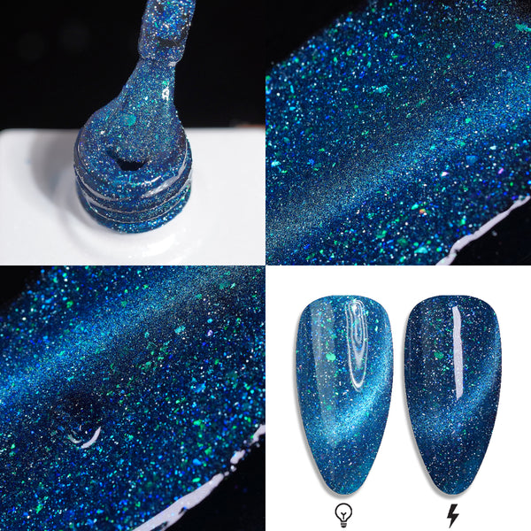 LAVIS Cat Eyes CE14 - 09 - Gel Polish 0.5 oz - Super Nova Collection by LAVIS NAILS sold by DTK Nail Supply