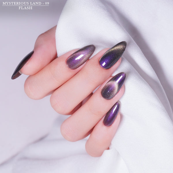 LAVIS Cat Eyes CE6 - 09 - Gel Polish 0.5 oz - Mysterious Land Collection by LAVIS NAILS sold by DTK Nail Supply