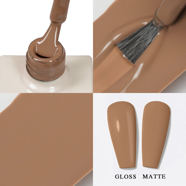 LAVIS LX1 - 09 - Gel Polish 0.5 oz - Coffee & Caramel Collection by LAVIS NAILS sold by DTK Nail Supply