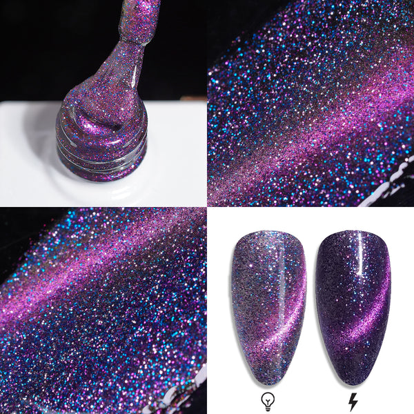 LAVIS Cat Eyes CE13 - 09 - Gel Polish 0.5 oz - Luminous Sky Collection by LAVIS NAILS sold by DTK Nail Supply