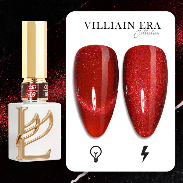 LAVIS Cat Eyes CE7 - 09 - Gel Polish 0.5 oz - VILLIAIN ERA Collection