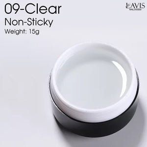  LAVIS J09 - Builder Gel In The Jar 15g - Clear Non Sticky by LAVIS sold by DTK Nail Supply