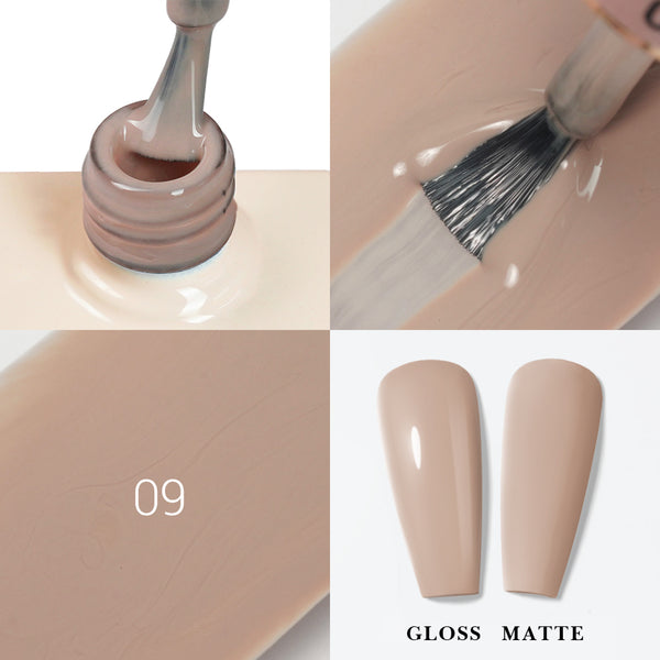 LAVIS LX2 - 09 - Gel Polish 0.5 oz - Wedding Bouquet Collection by LAVIS NAILS sold by DTK Nail Supply