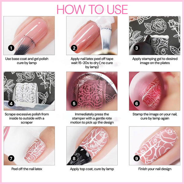 Nail Art Templates STZ-N06 Fairy