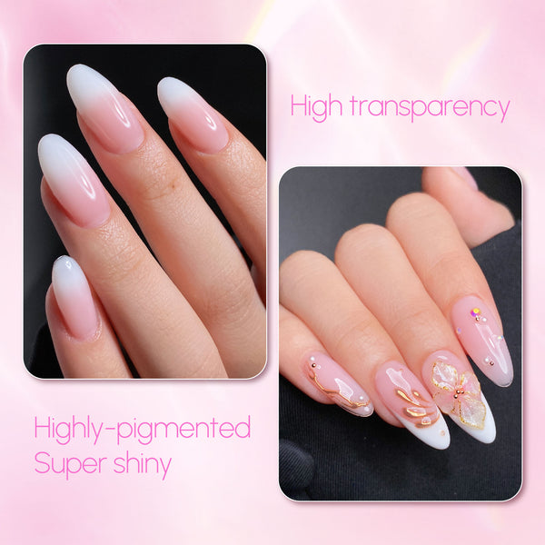 LAVIS Builder Gel 2 - Part 2 Set 18 Colors (B19 - B36) - Gel Polish 15ml