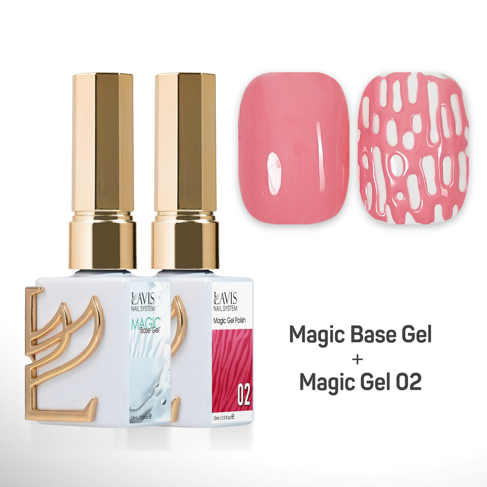LAVIS Magic Base Gel + Magic Gel 02